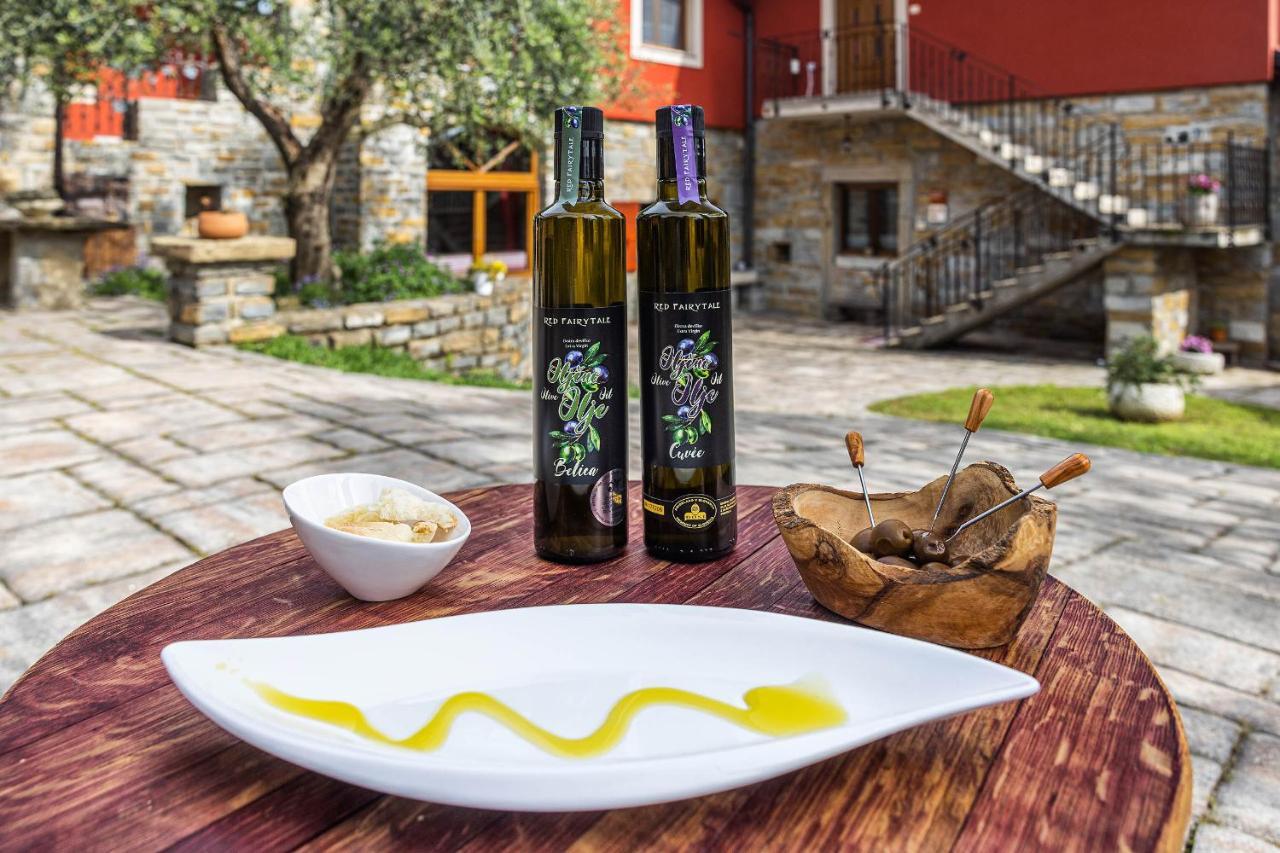 Touristfarm - Apartments "Red Fairytale" Marezige Esterno foto