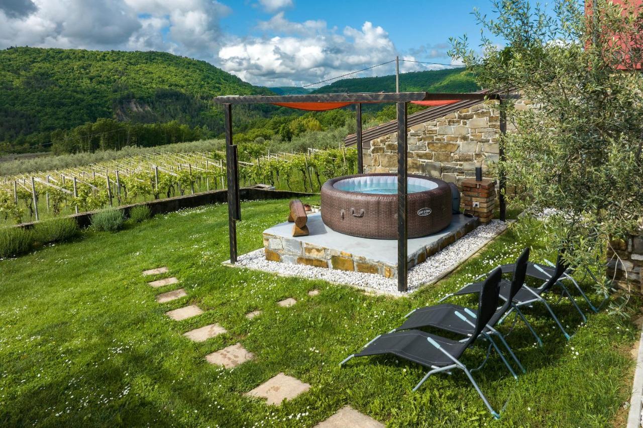 Touristfarm - Apartments "Red Fairytale" Marezige Esterno foto